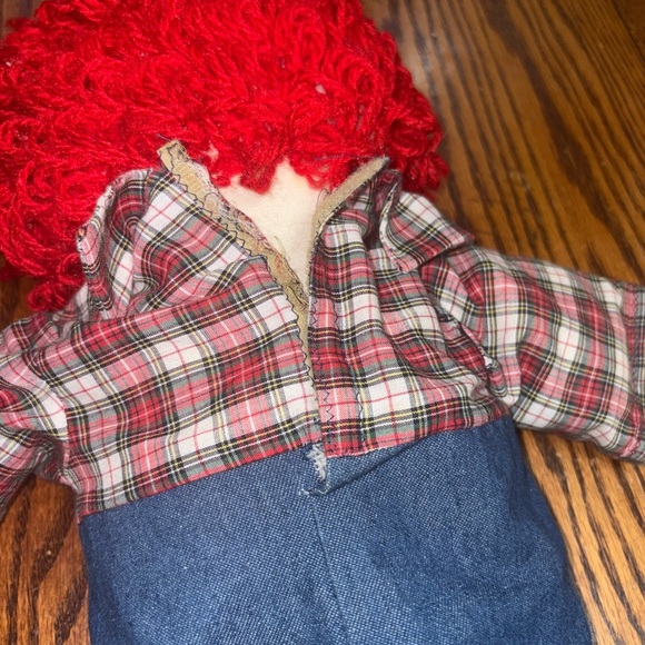VINTAGE RAGGEDY ANDY DOLL HANDMADE IN BRANSON MISSOURI AT SILVER DOLLAR CITY - Picture 8 of 10